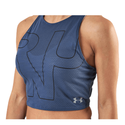 Streaker 2.0 Run Crop Top Blue