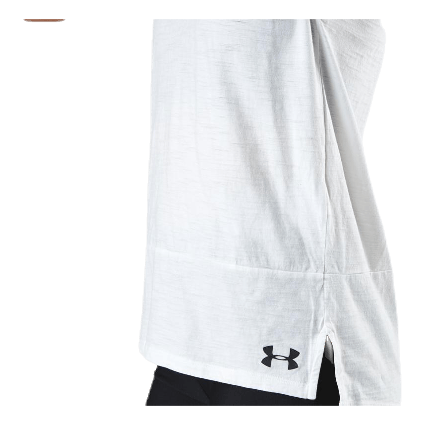 UA Charged Cotton SS White