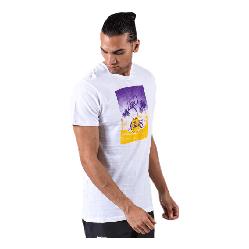 NBA Photo Print Tee Loslak White