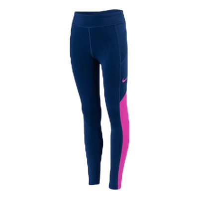 Girls Trophy Tight Blue/Pink