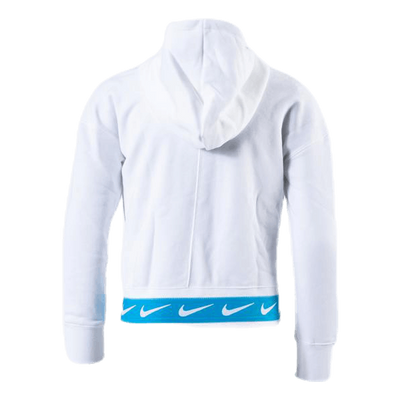 JDI Fleece Hoody Junior White