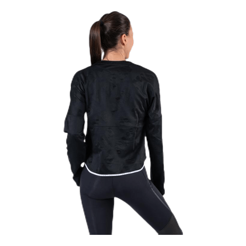 Air Midlayer Crew Black