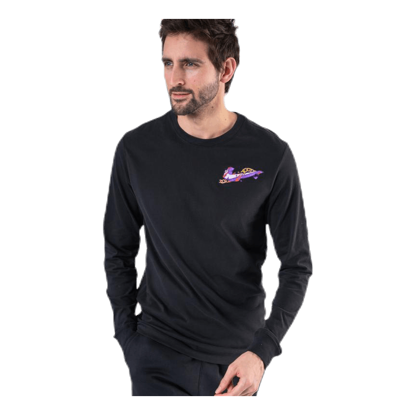 Dry Tee LS Hook Black