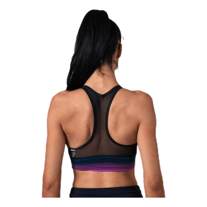 Pro Medium Pad Mesh Bra Black