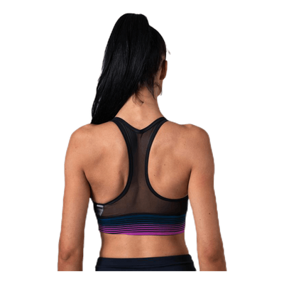 Pro Medium Pad Mesh Bra Black