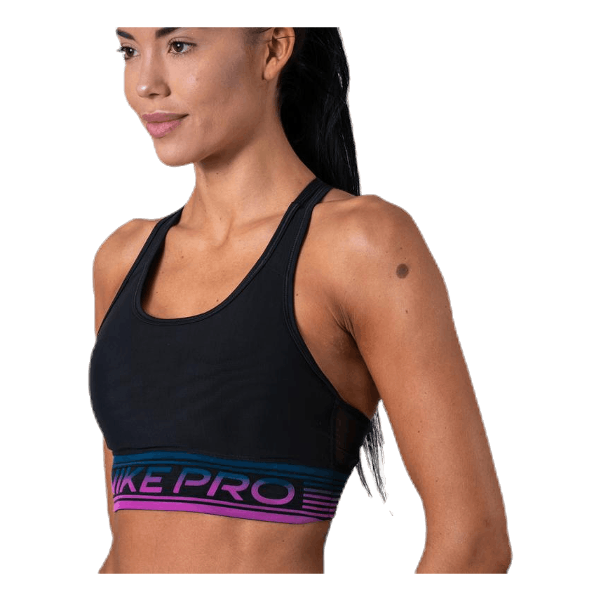 Pro Medium Pad Mesh Bra Black