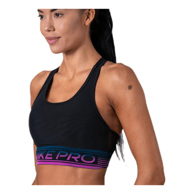 Pro Medium Pad Mesh Bra Black