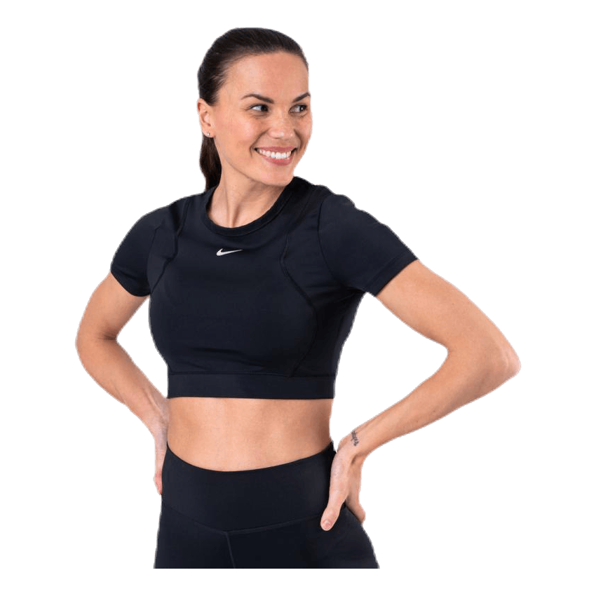 Aeroadpt SS Crop Top Black