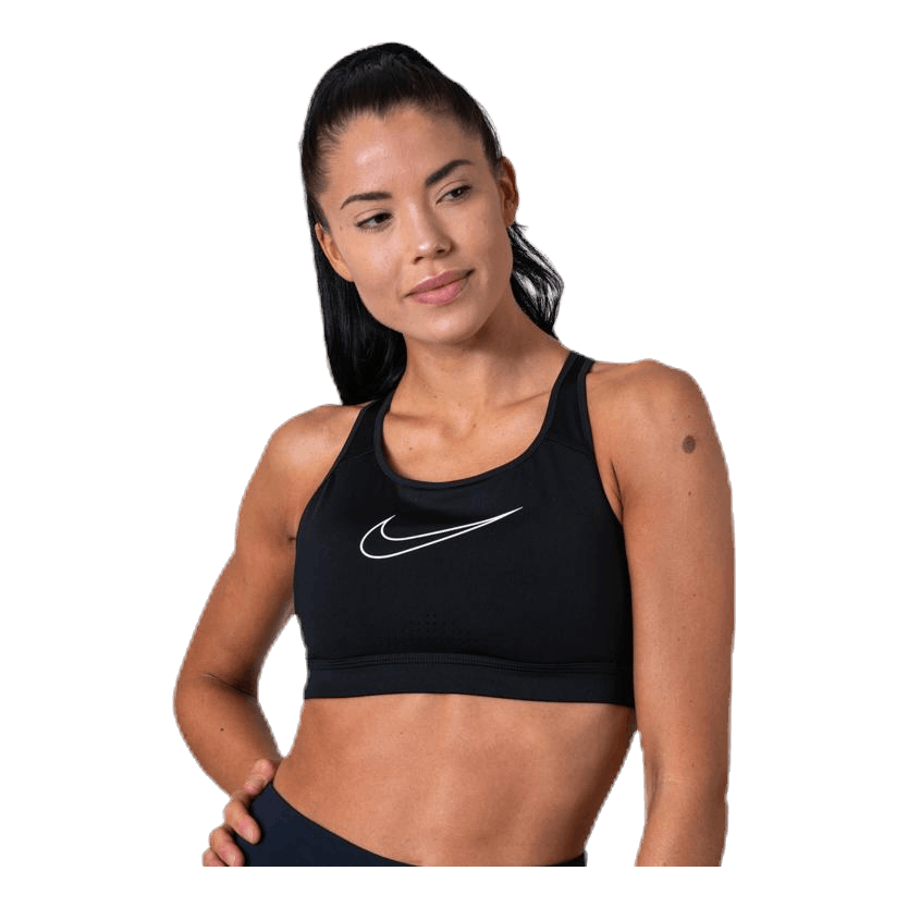 Impact Strappy Bra Grx White/Black