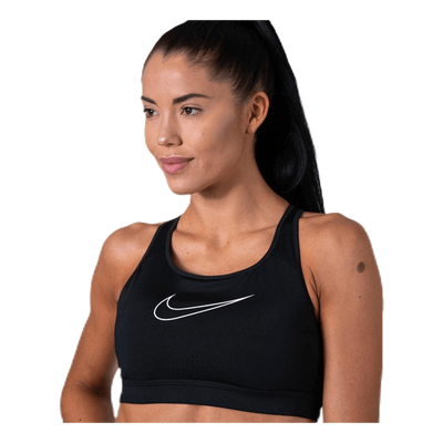 Impact Strappy Bra Grx White/Black