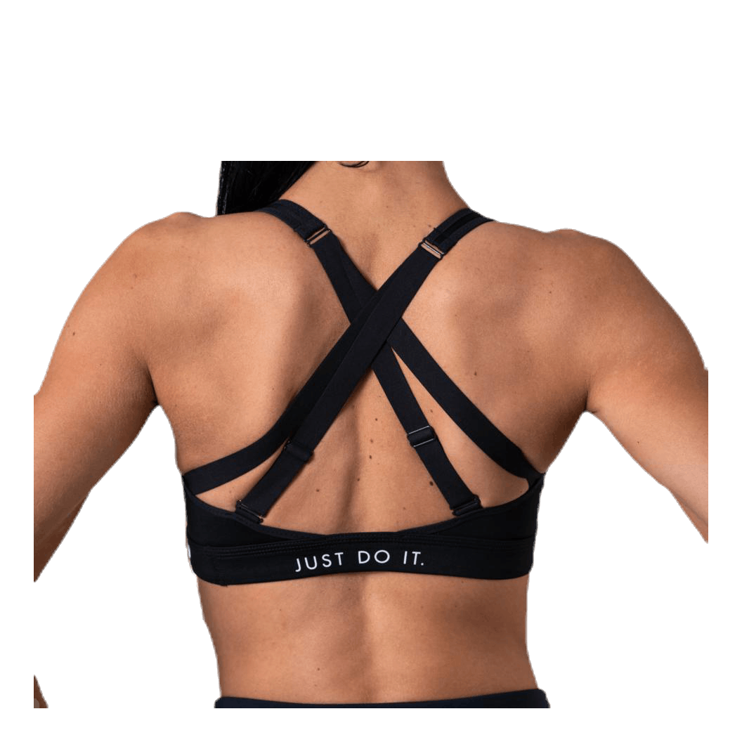 Impact Strappy Bra Grx White/Black