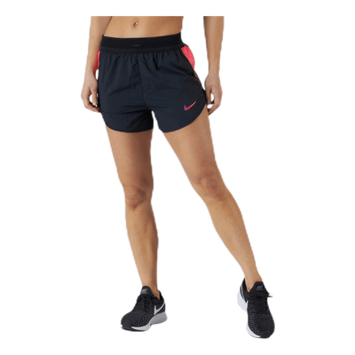 2in1 Runway Short Black/Red