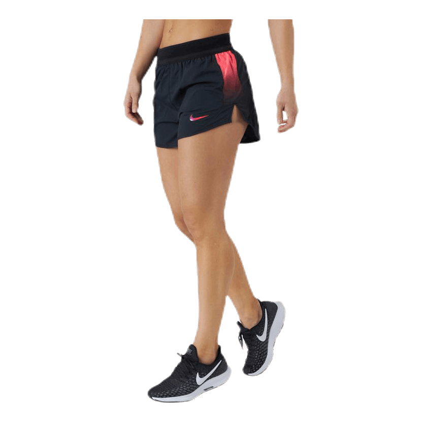 2in1 Runway Short Black/Red