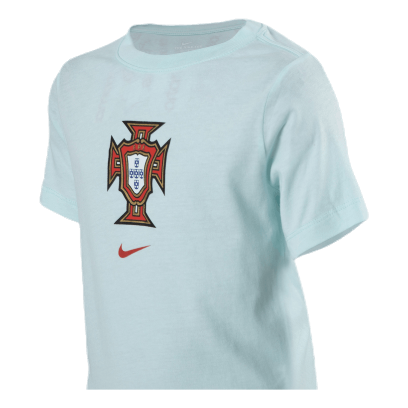 Portugal Tee Evergreen Crest Junior White