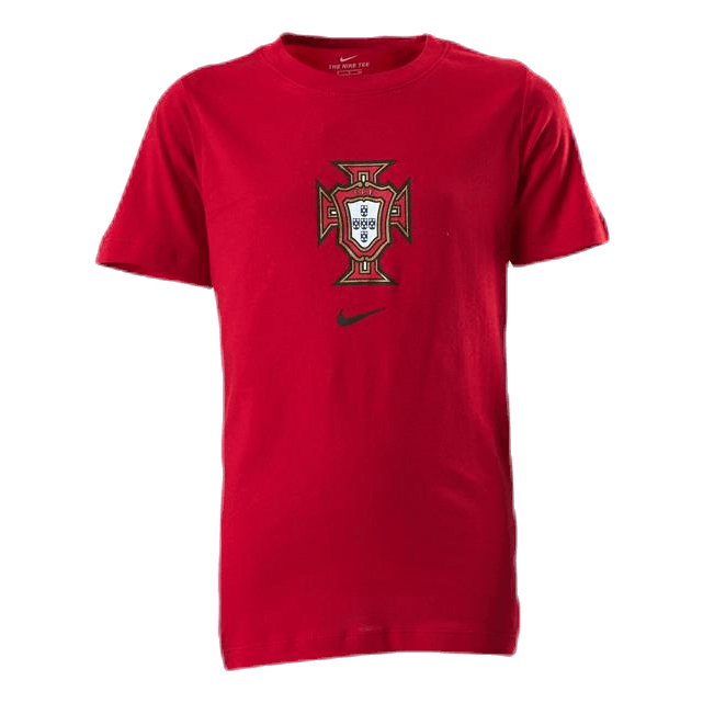 Portugal Tee Evergreen Crest Junior Red