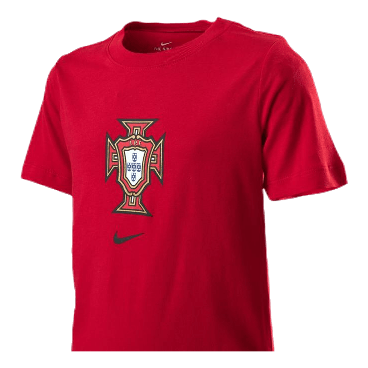 Portugal Tee Evergreen Crest Junior Red