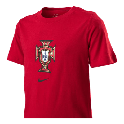 Portugal Tee Evergreen Crest Junior Red