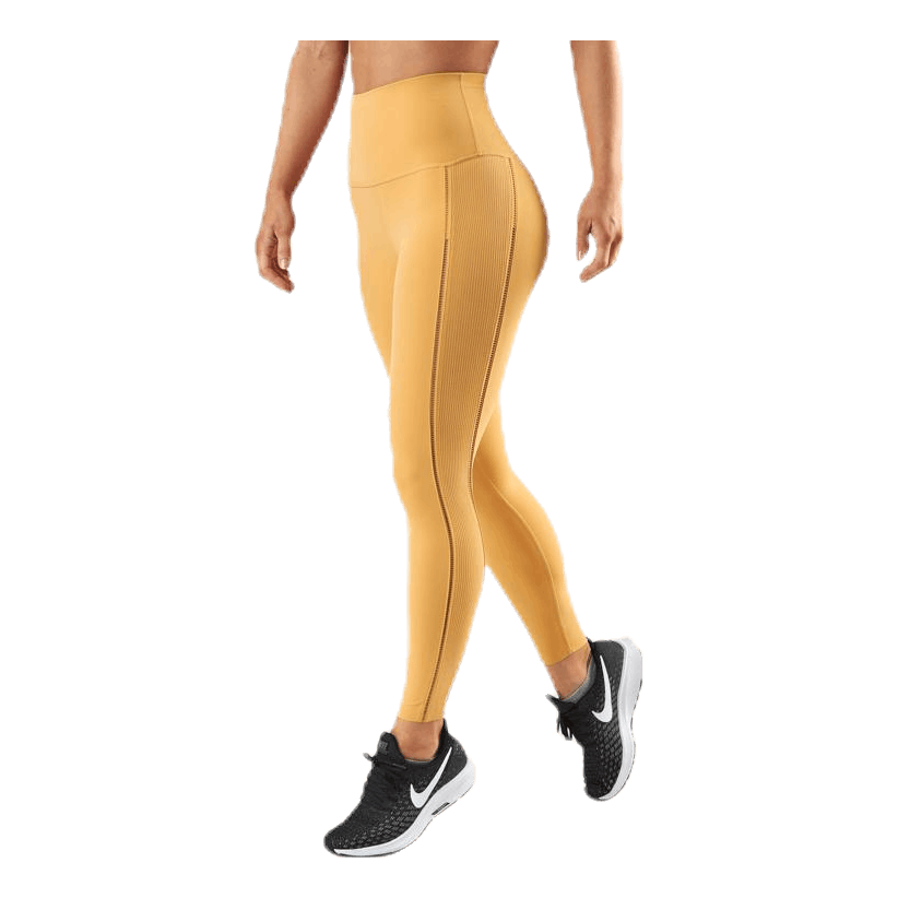 Yoga Luxe Rib 7/8 Tight Yellow