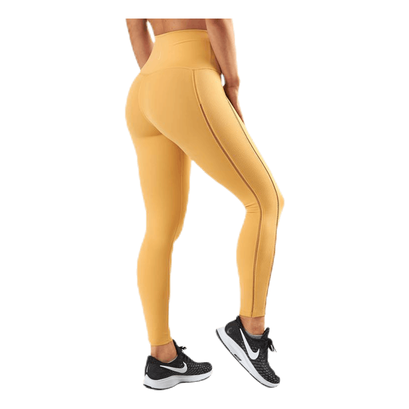 Yoga Luxe Rib 7/8 Tight Yellow