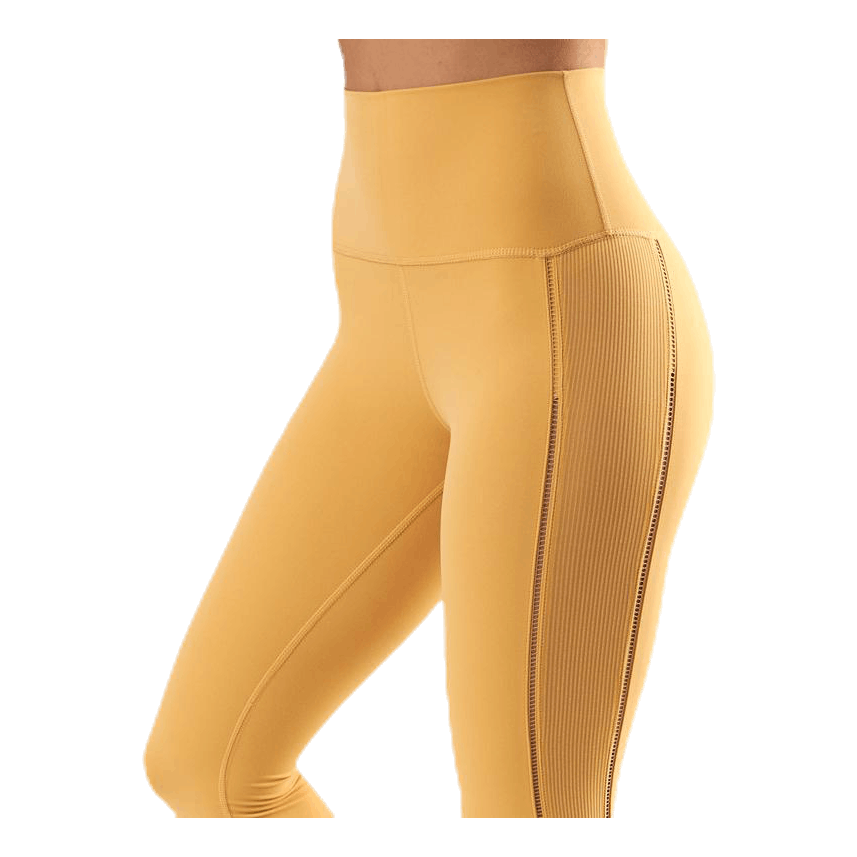 Yoga Luxe Rib 7/8 Tight Yellow