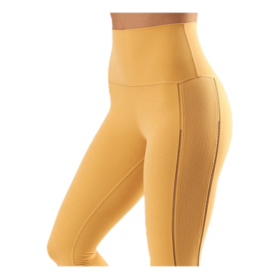 Yoga Luxe Rib 7/8 Tight Yellow