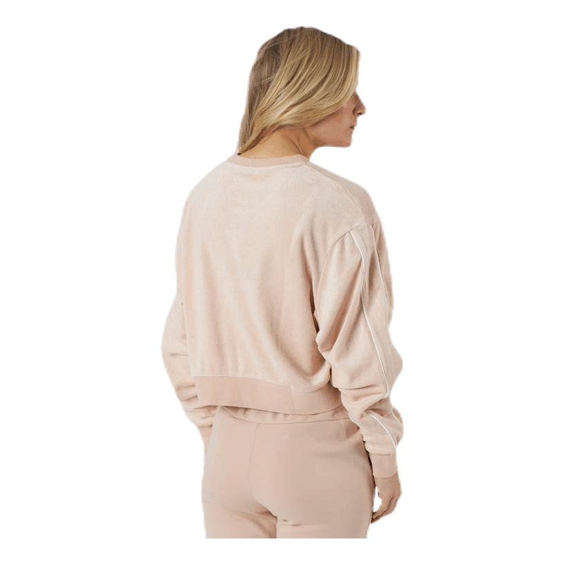 Nsw Retro Femme Crew Terry Beige