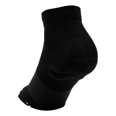 Multiplier Running Ankle Socks (2 Pair) BLACK/WHITE