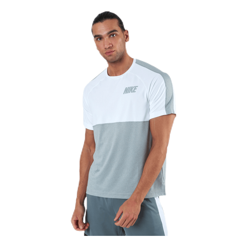 Dri-FIT Hyper SS Top White/Grey