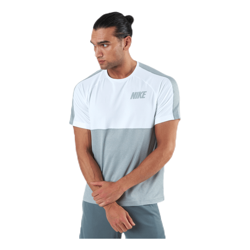 Dri-FIT Hyper SS Top White/Grey