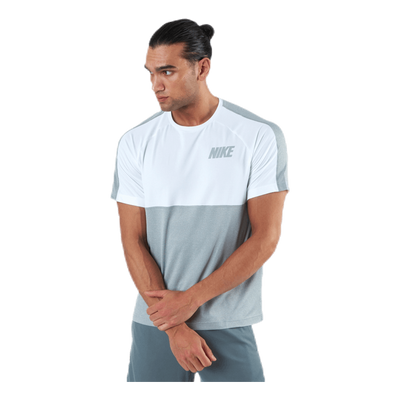 Dri-FIT Hyper SS Top White/Grey