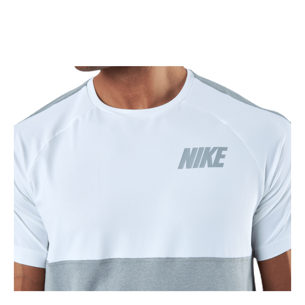 Dri-FIT Hyper SS Top White/Grey