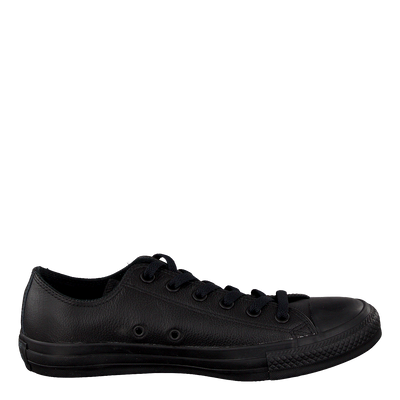 Chuck Taylor All Star Ox Leather Black Monochrome