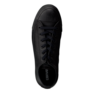 Chuck Taylor All Star Ox Leather Black Monochrome