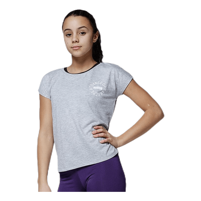 Jr Ariana Dance Tee Grey