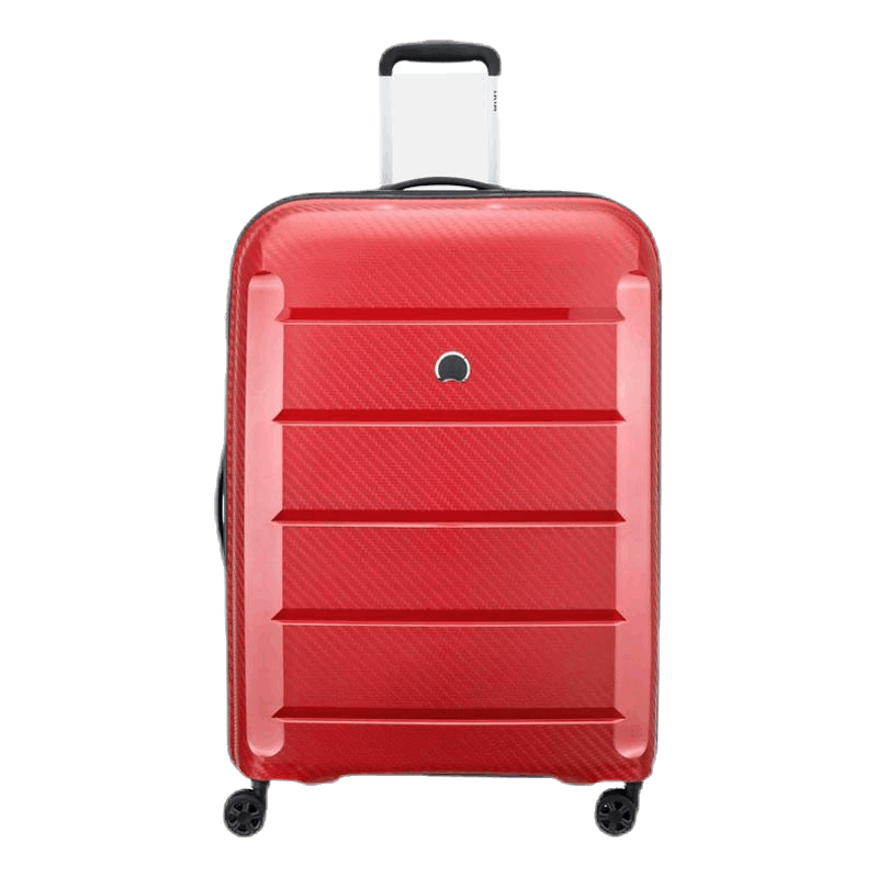 Binalong 4 Double Wheels Trolley Case 76 cm Red