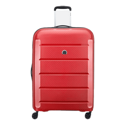 Binalong 4 Double Wheels Trolley Case 76 cm Red