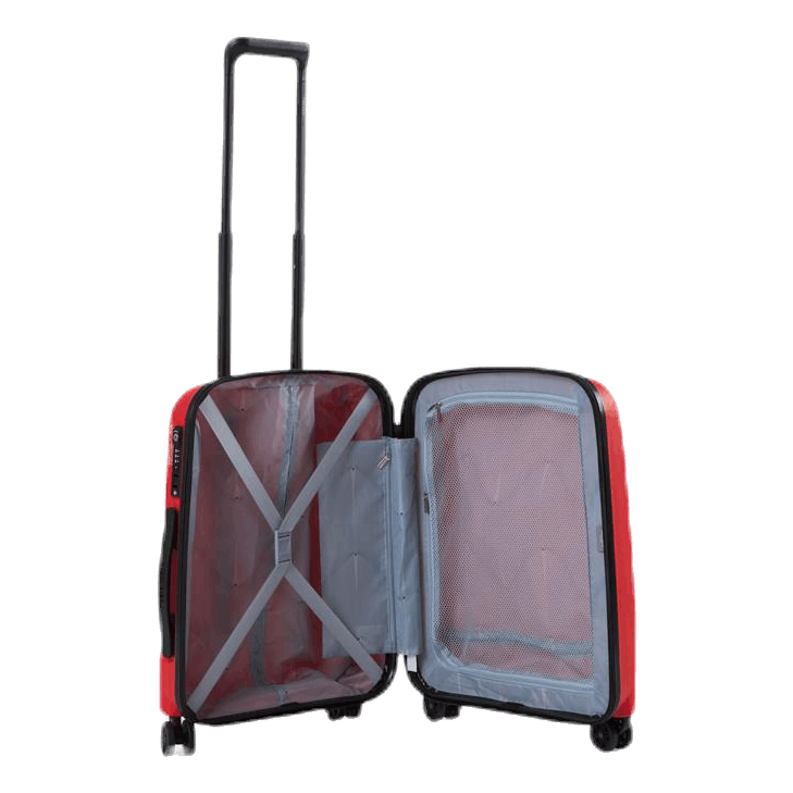 Belmont Plus 55 cm 4-Double Wheel Cabin Trolley Red