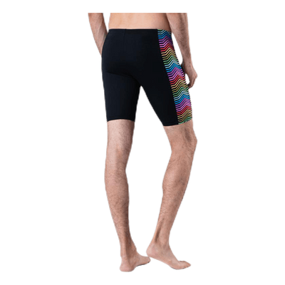 Multicolor Stripes Jammer Patterned/Black