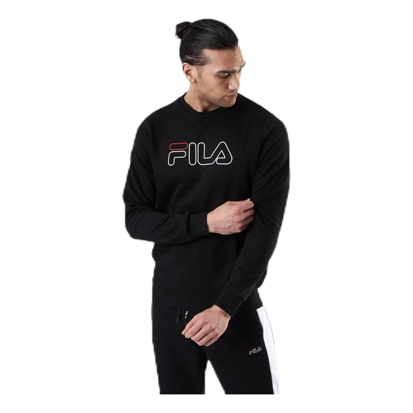 Liam Crew Sweat Black