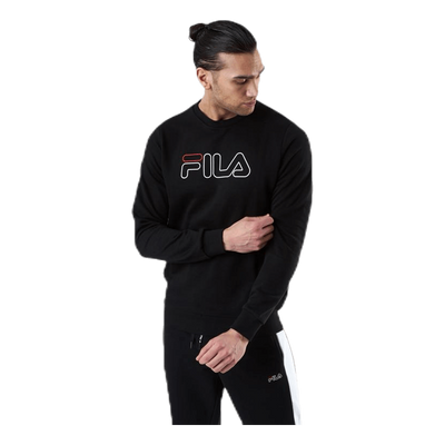 Liam Crew Sweat Black