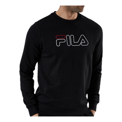 Liam Crew Sweat Black