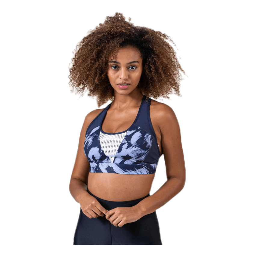 Les Mills Hero Racer Bra Blue/White