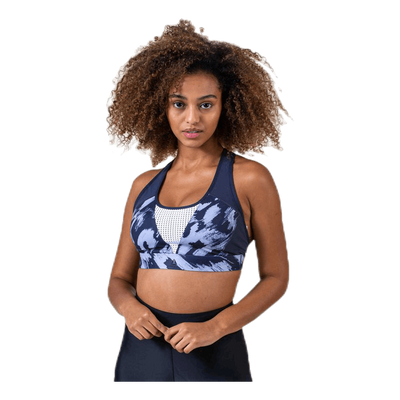 Les Mills Hero Racer Bra Blue/White