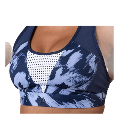 Les Mills Hero Racer Bra Blue/White