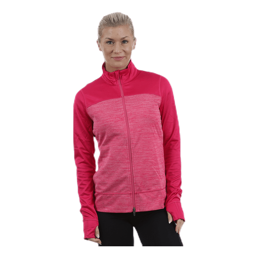 W Colorblock Full Zip Jacket Pink/Red