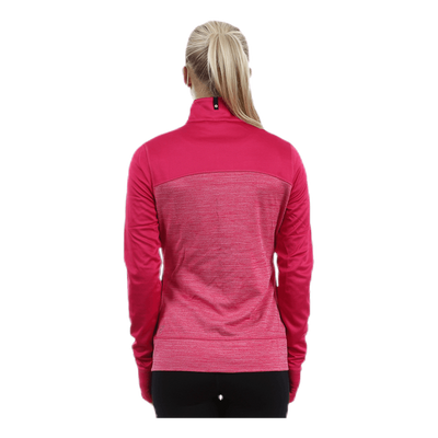 W Colorblock Full Zip Jacket Pink/Red