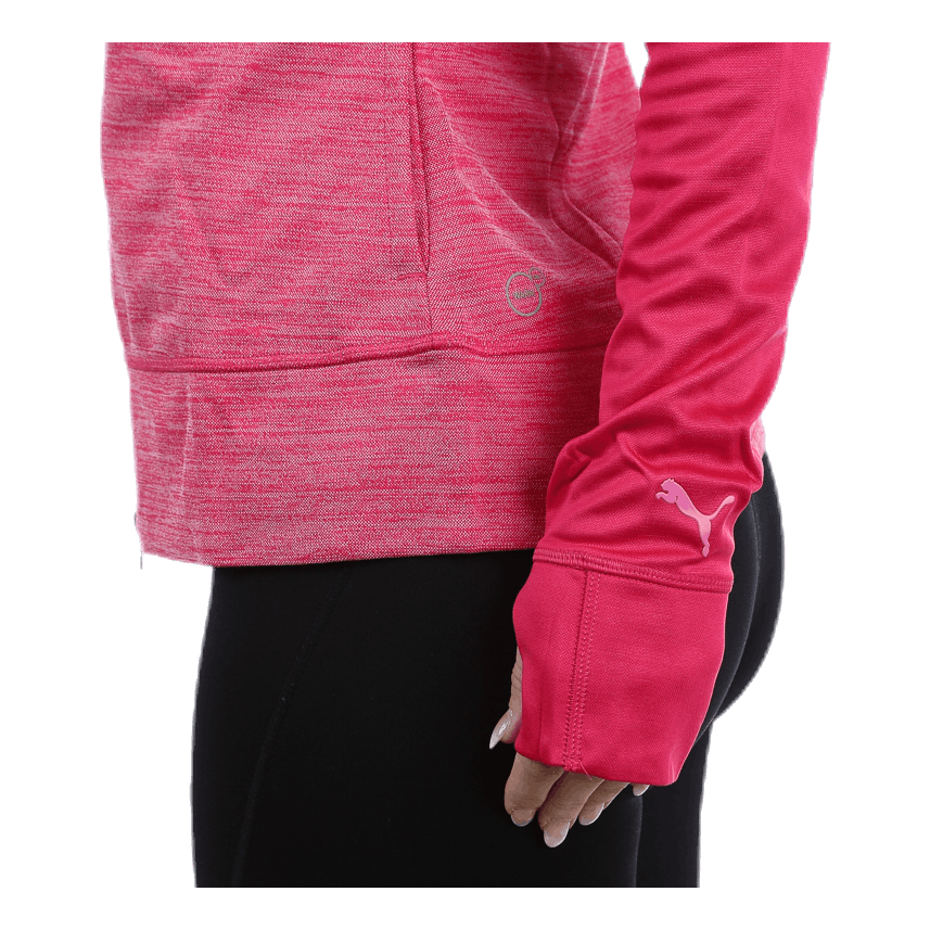 W Colorblock Full Zip Jacket Pink/Red