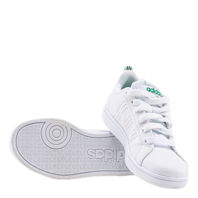 VS Advantage Clean Shoes White / White / Green