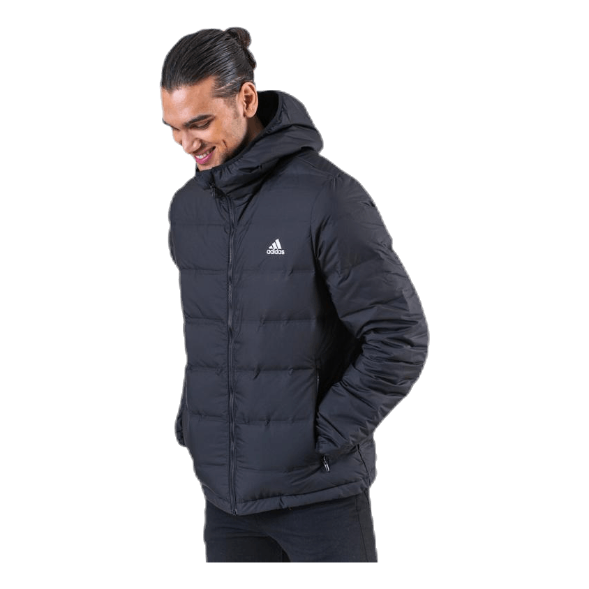 Helionic Down Hooded Jacket Black