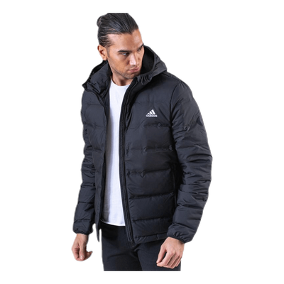 Helionic Down Hooded Jacket Black